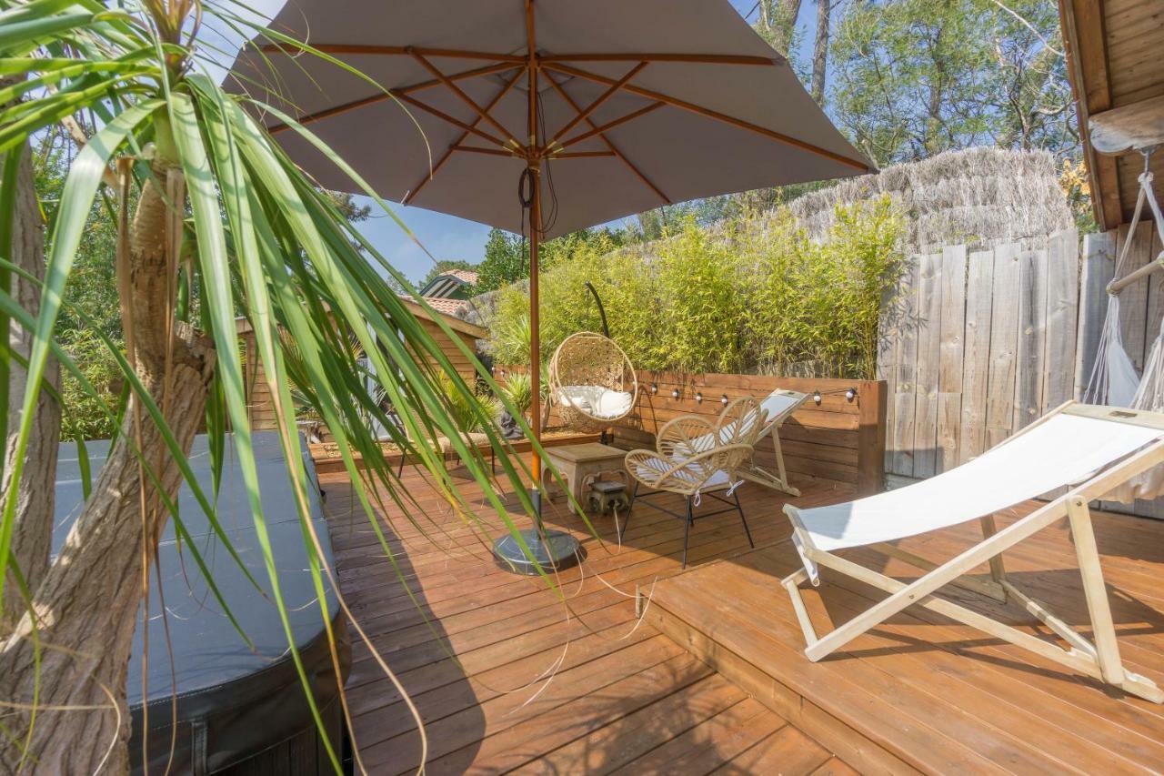 Wood'N Sea Surf Lodge - Auberge De Jeunesse Capbreton Exterior foto