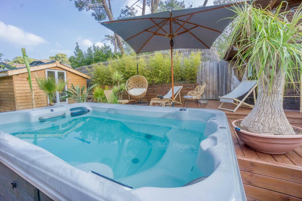Wood'N Sea Surf Lodge - Auberge De Jeunesse Capbreton Exterior foto
